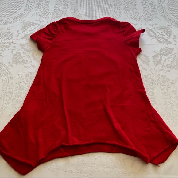 Disney Red Minnie Mouse XOXO T-Shirt Toddlers Size 3T Short Sleeves Large Logo - Picture 9 of 12